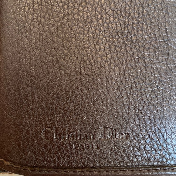 EUC Christian Dior bifold wallet. Leather & canvas - Picture 12 of 12